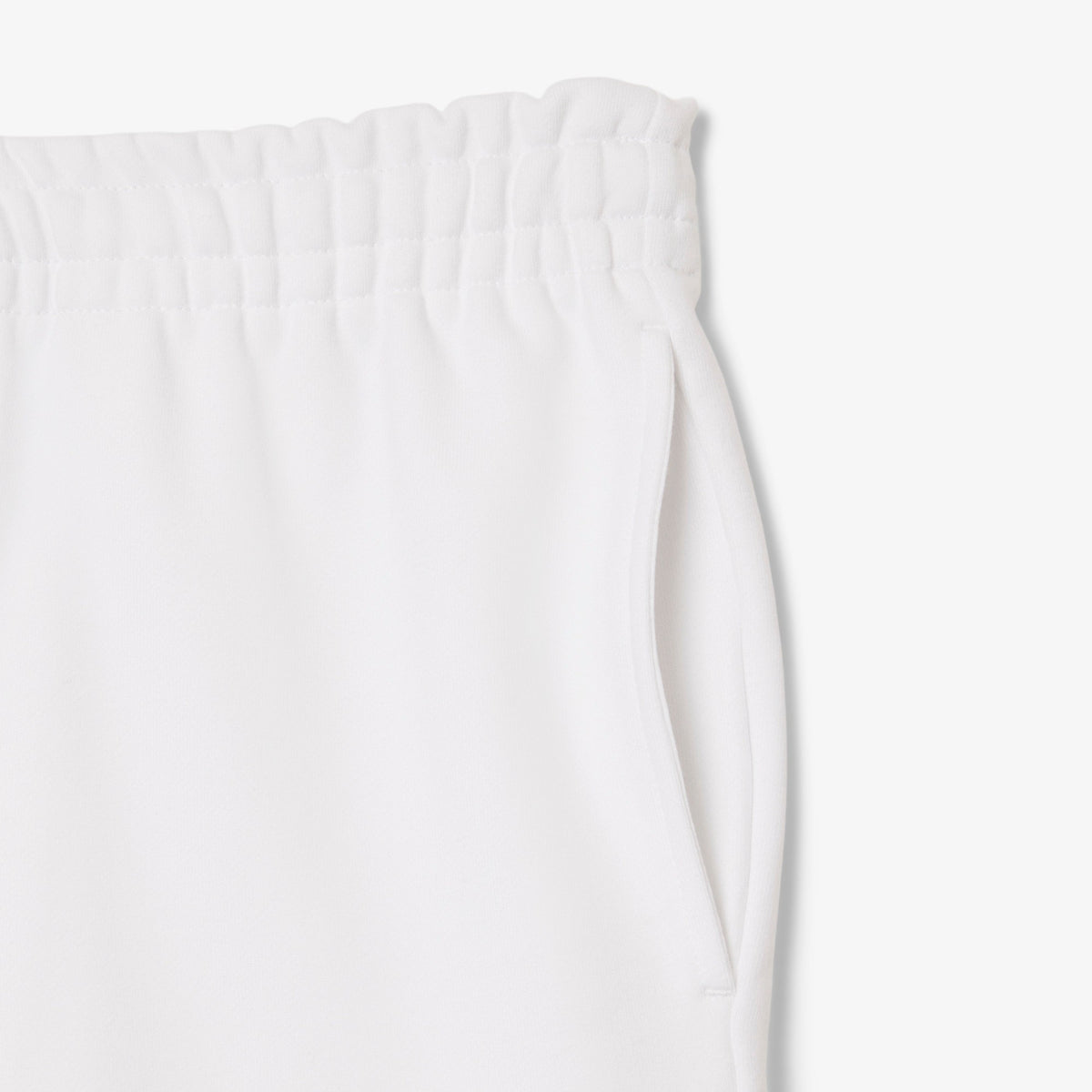 Shorts in tessuto felpato regular fit GH9860 001 LACOSTE 