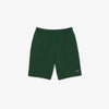 Regular fit fleece shorts