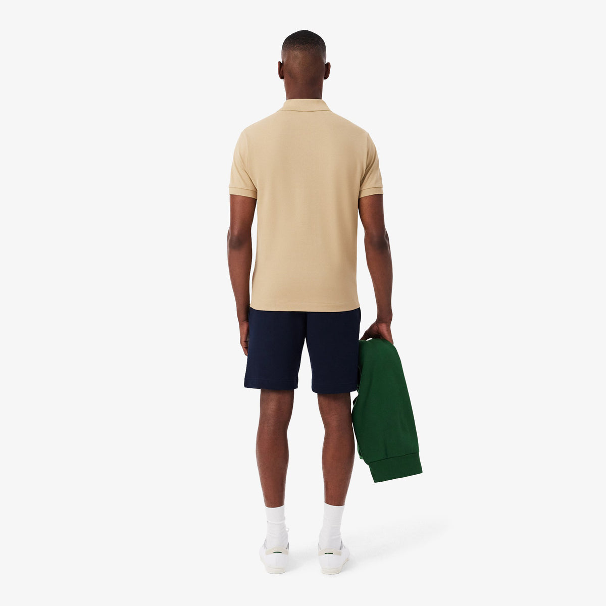 Shorts in tessuto felpato regular fit GH9860 166 LACOSTE 