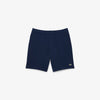 Regular fit fleece shorts