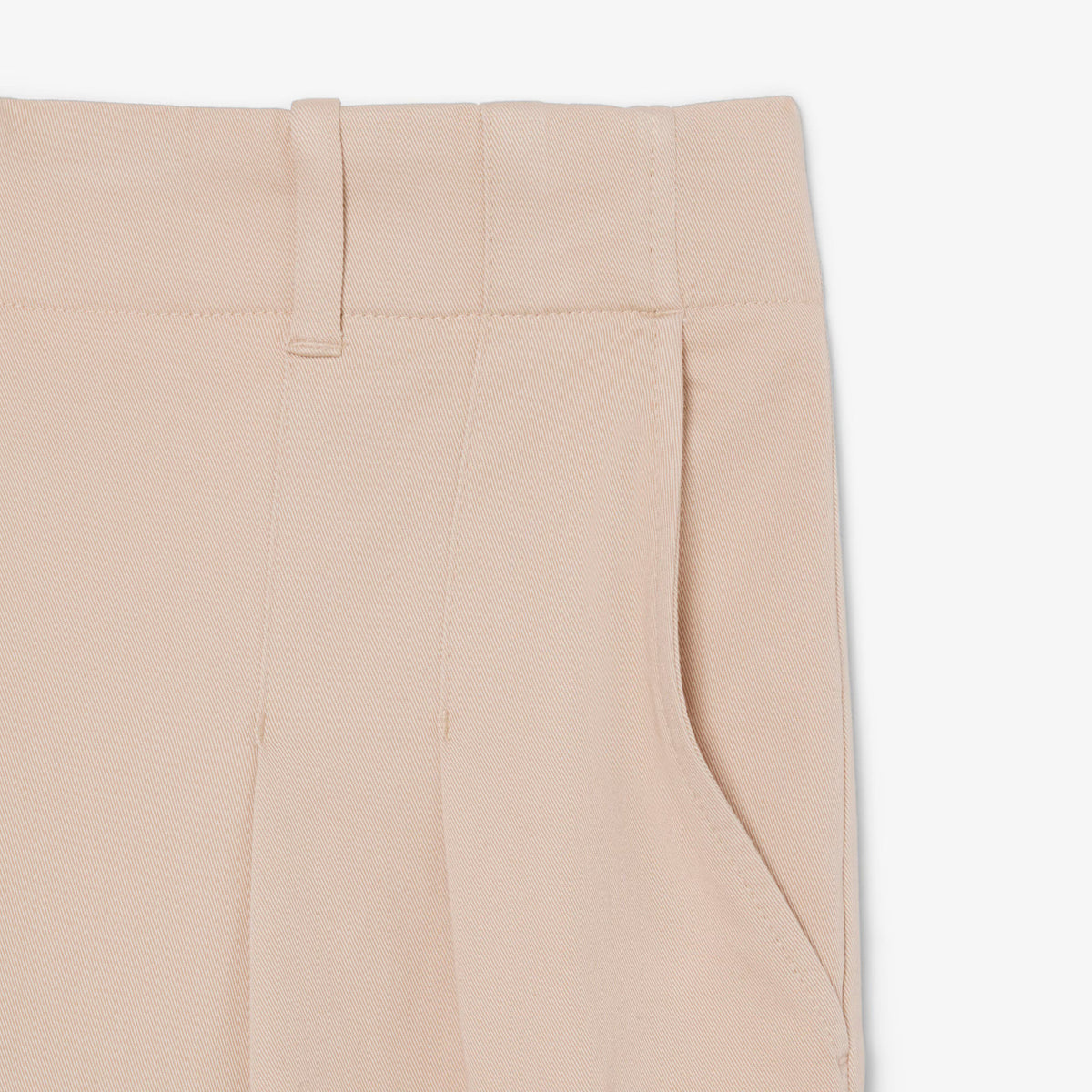 Pantaloni chino in gabardine elasticizzato wide fit HF0205 X6F LACOSTE 