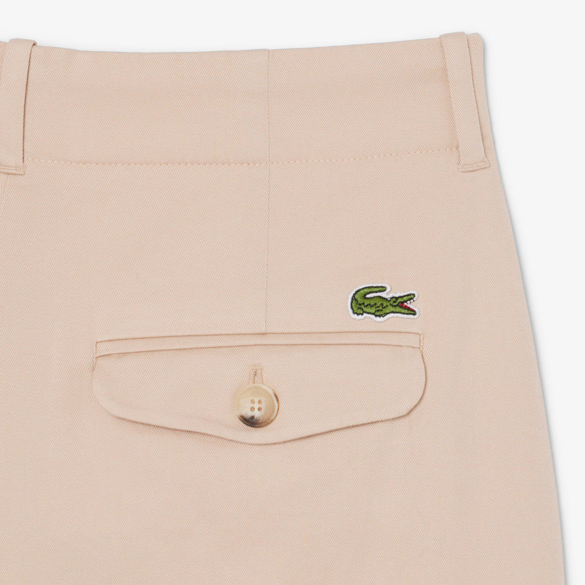 Pantaloni chino in gabardine elasticizzato wide fit HF0205 X6F LACOSTE 