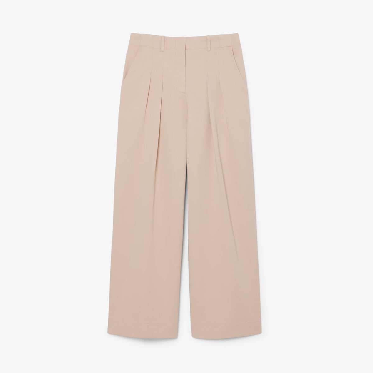 Pantaloni chino in gabardine elasticizzato wide fit HF0205 X6F LACOSTE 