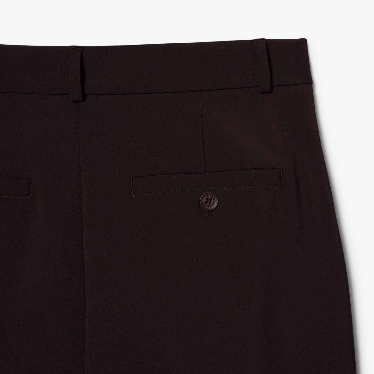 Pantaloni oversize in misto lana HF0245 3LA LACOSTE 
