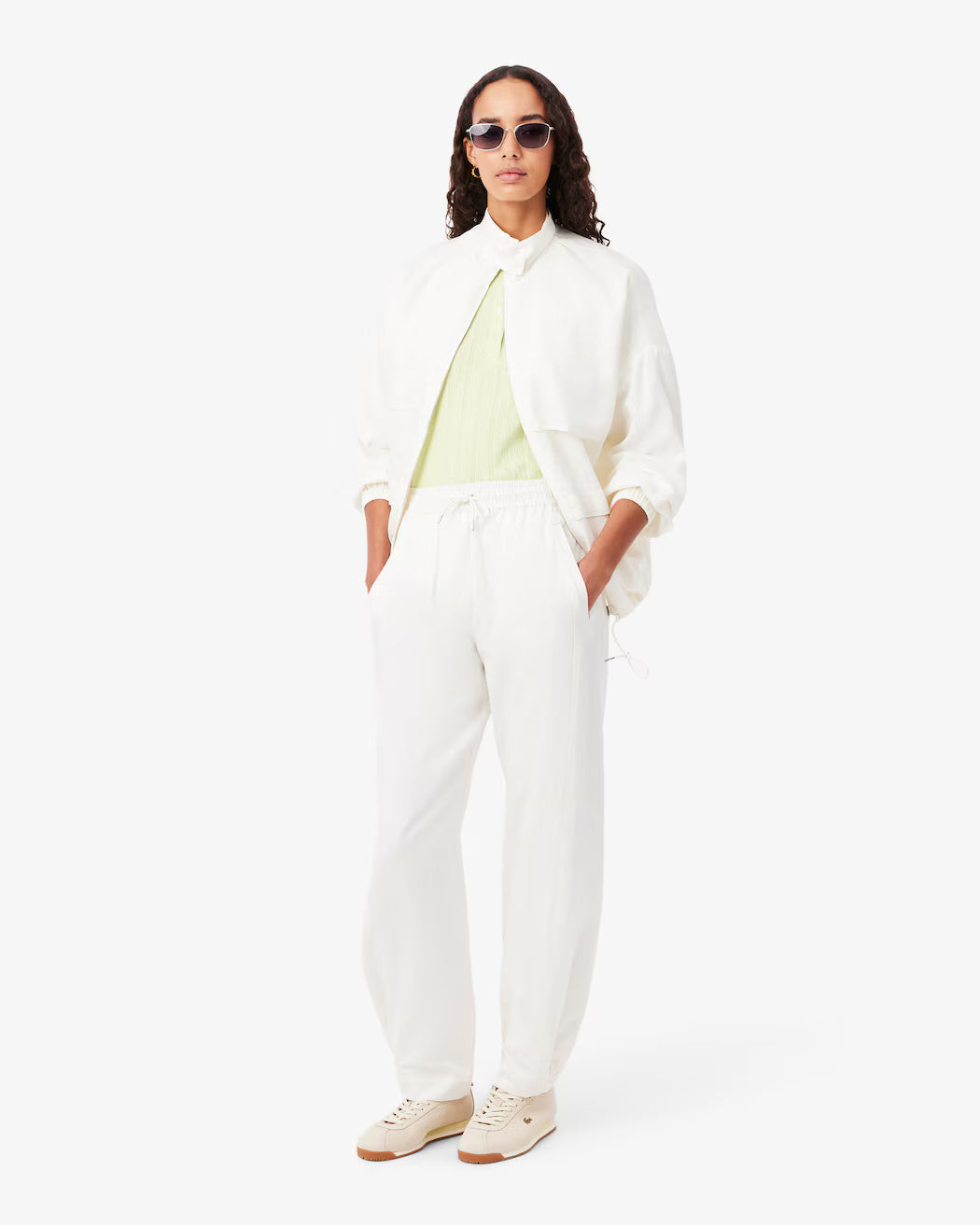 Pantaloni morbidi wide fit HF0252 70V LACOSTE 