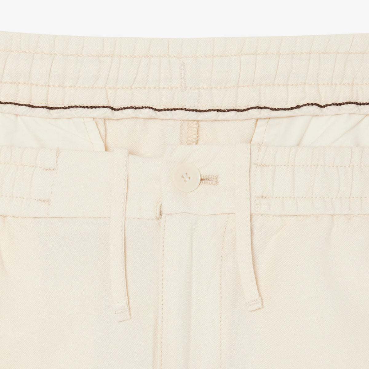 Pantaloni chino regular fit in lino HH1972 056 LACOSTE 