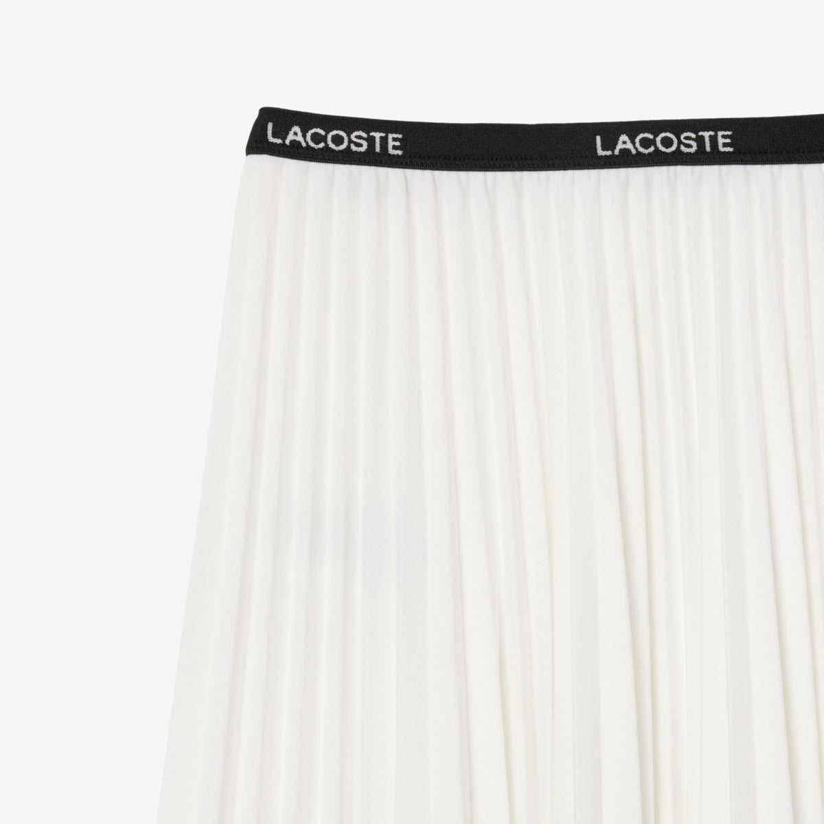 Gonna lunga pieghettata elasticizzata in vita JF1402 70V LACOSTE 