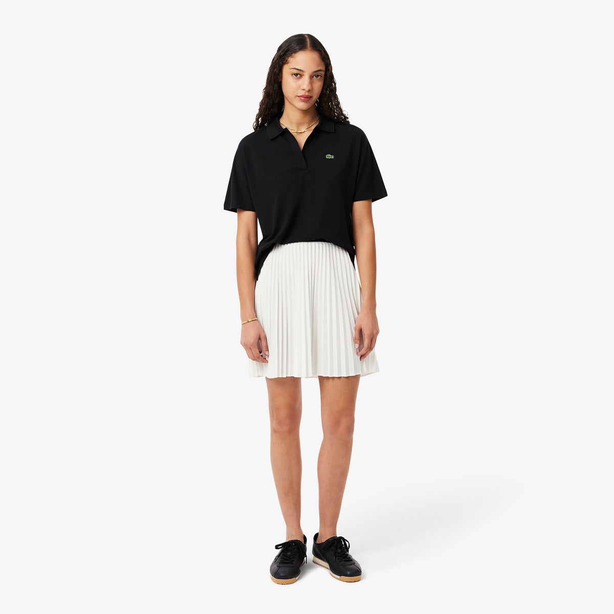 Gonna corta a pieghe JF1403 70V LACOSTE 