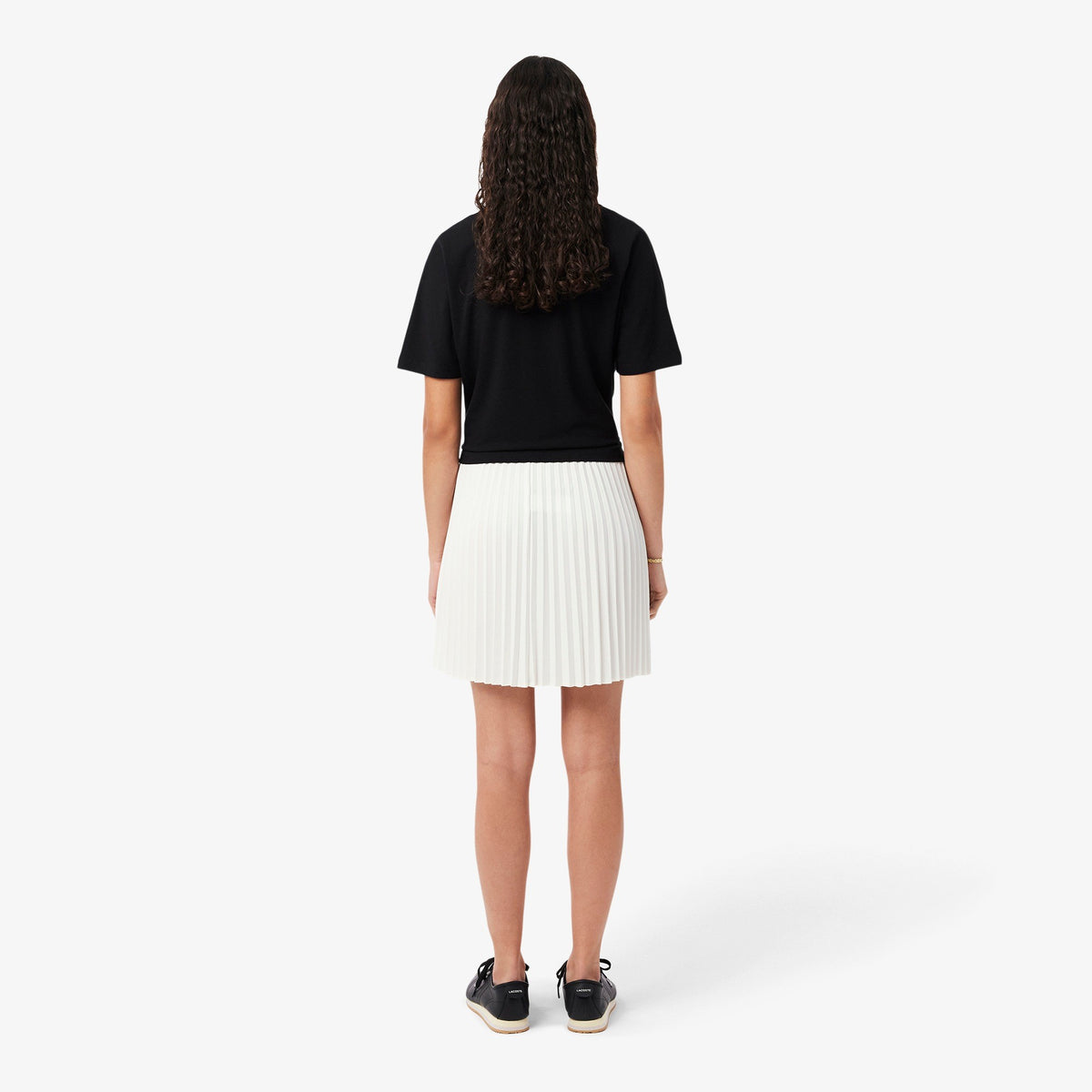 Gonna corta a pieghe JF1403 70V LACOSTE 