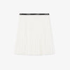 Short pleated skirt