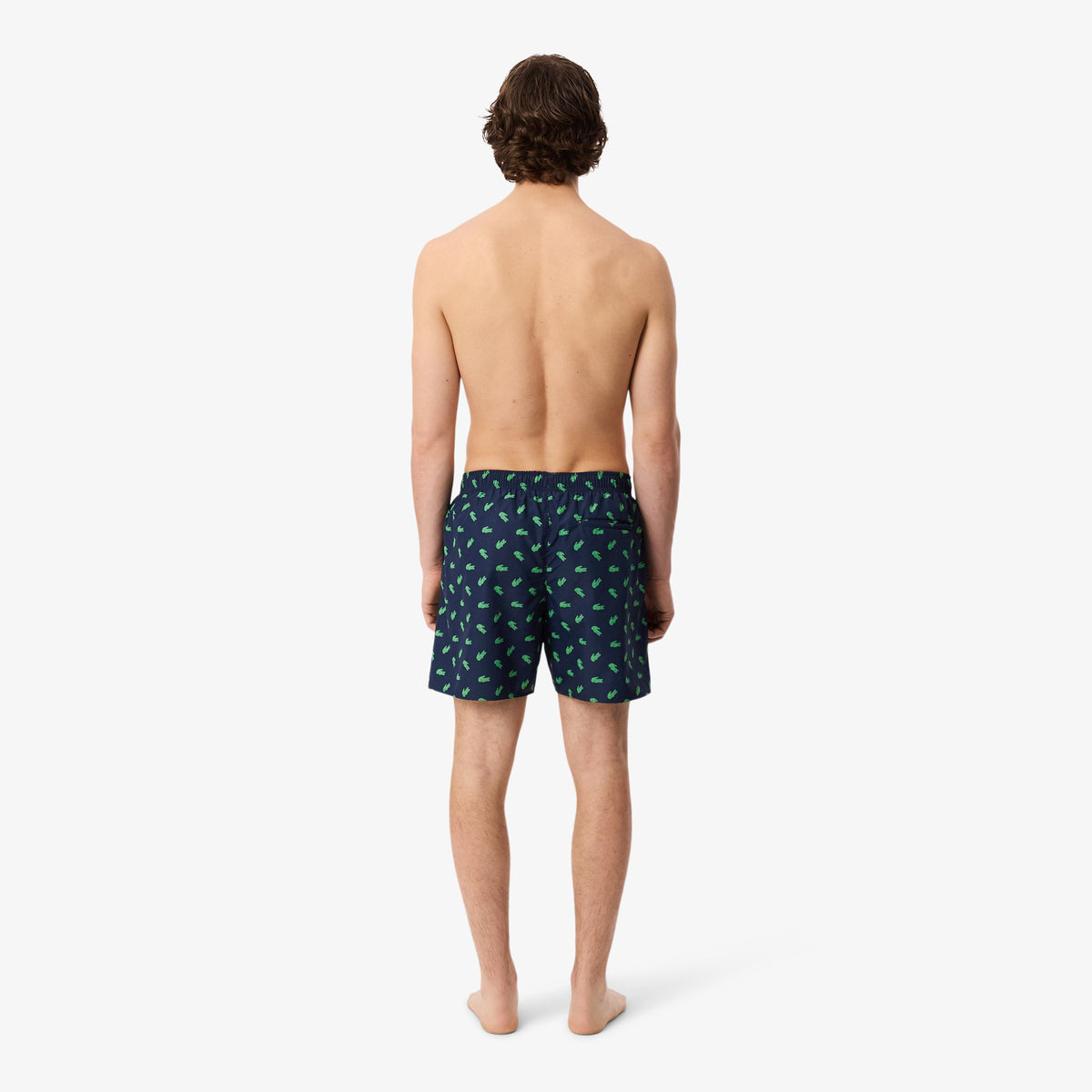 Boxer mare medi con stampa coccodrillo MH1851 166 LACOSTE 