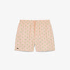 Medium swim trunks with crocodile print