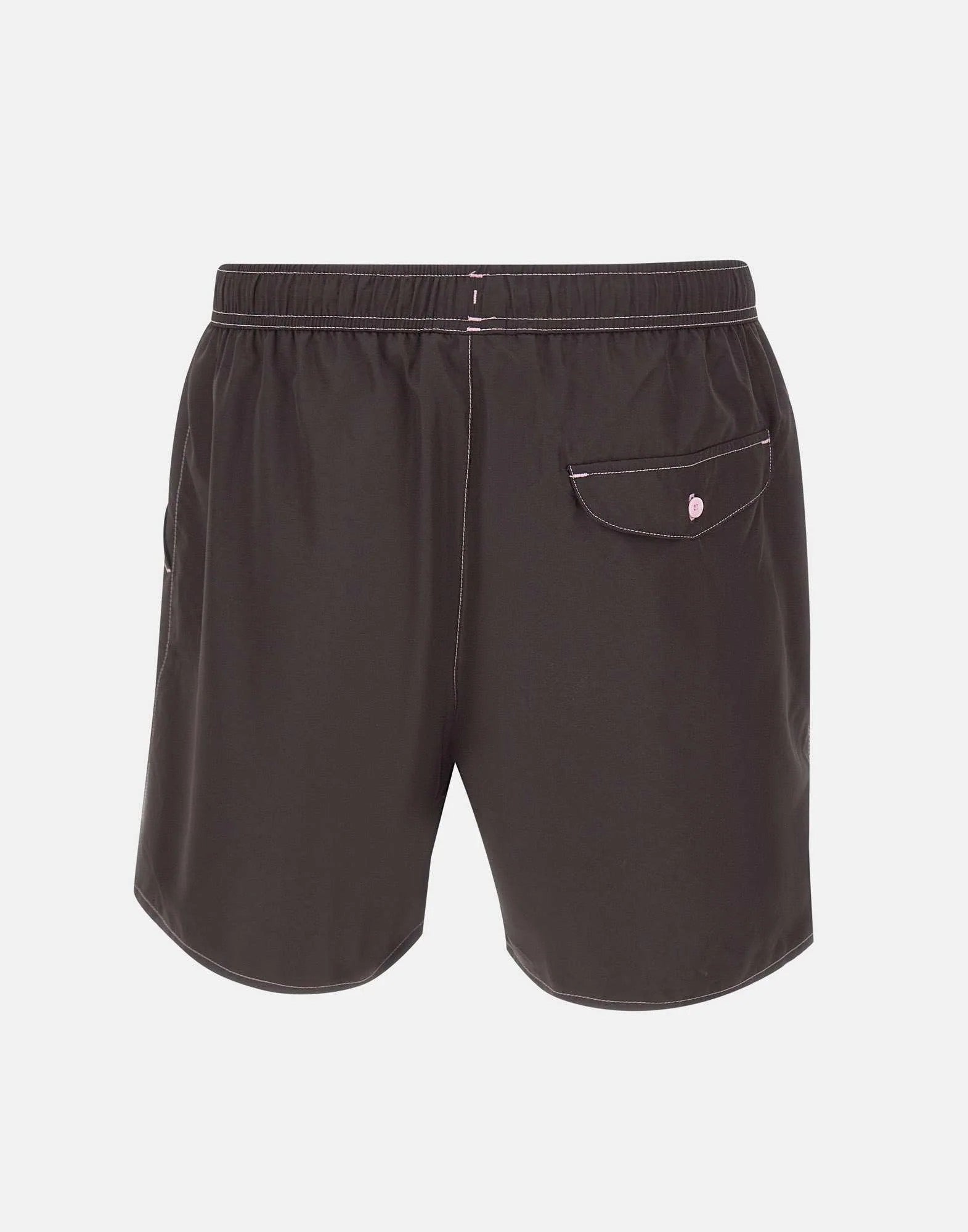 Boxer mare midi con monogramma stampato MH1887 3LA LACOSTE 