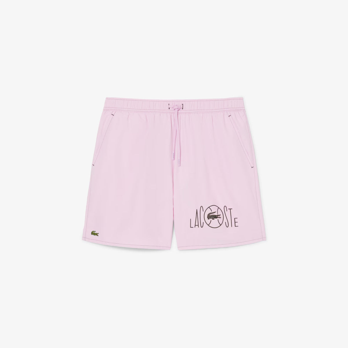 Boxer mare midi con monogramma stampato MH1887 Z4H LACOSTE 