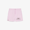 Midi swim trunks with printed monogram