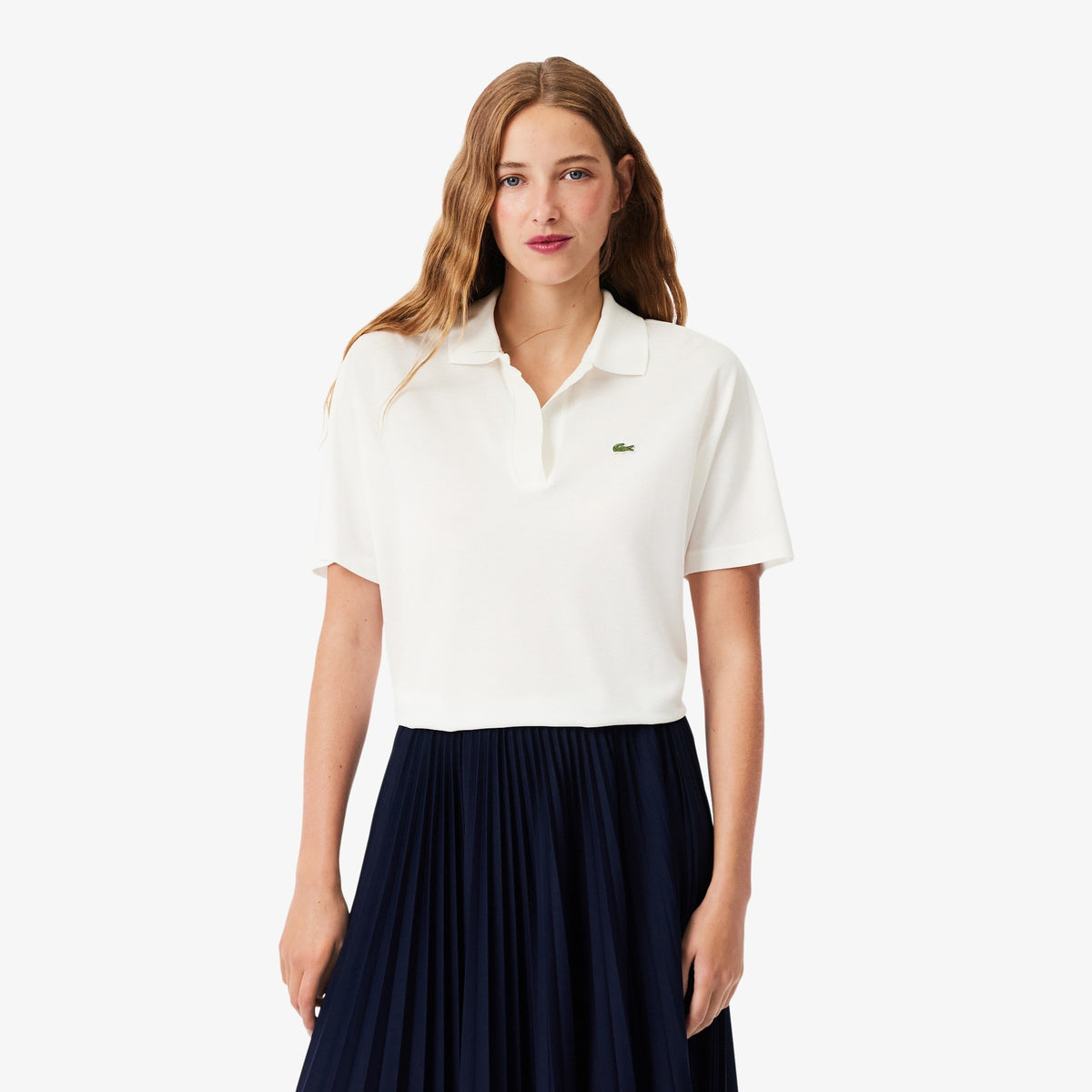 Polo fluida relaxed fit in piqué PF1123 70V LACOSTE 