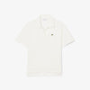 Relaxed fit fluid polo shirt in piqué