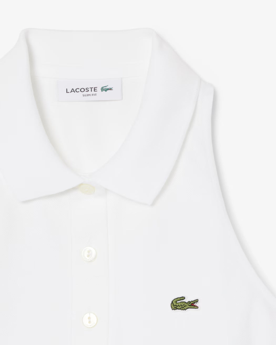Polo in piqué senza maniche PF3123 001 LACOSTE 