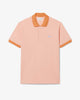 Polo classic fit con coste a contrasto