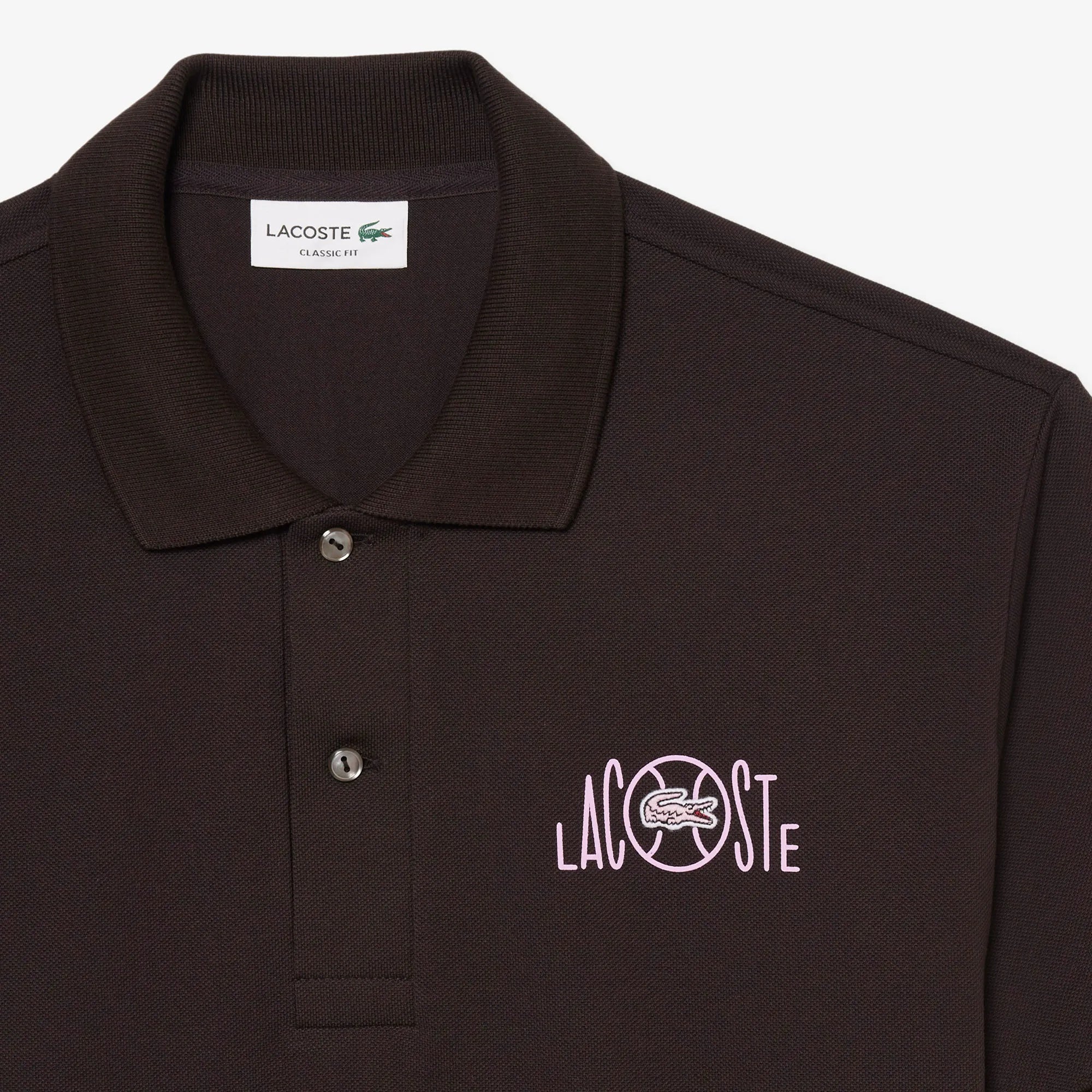 Polo classic fit con marchio grafico PH2080 3LA LACOSTE 