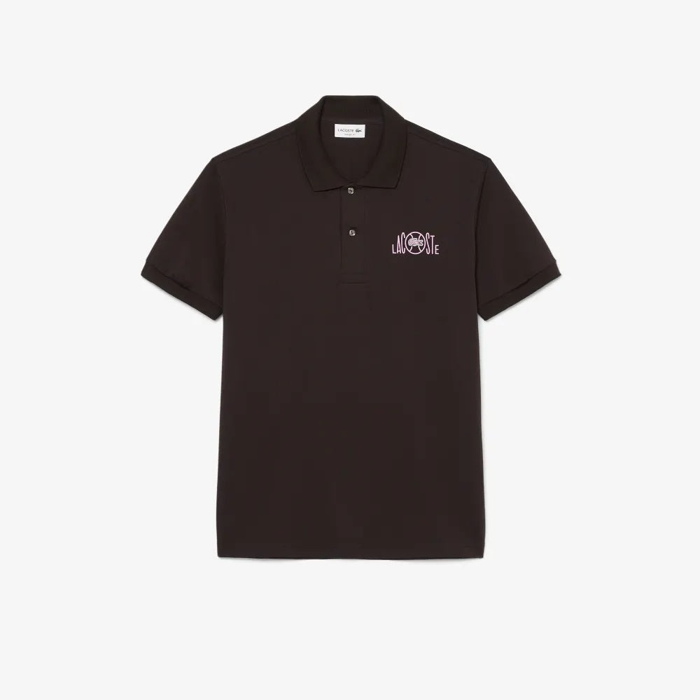 Polo classic fit con marchio grafico PH2080 3LA LACOSTE 