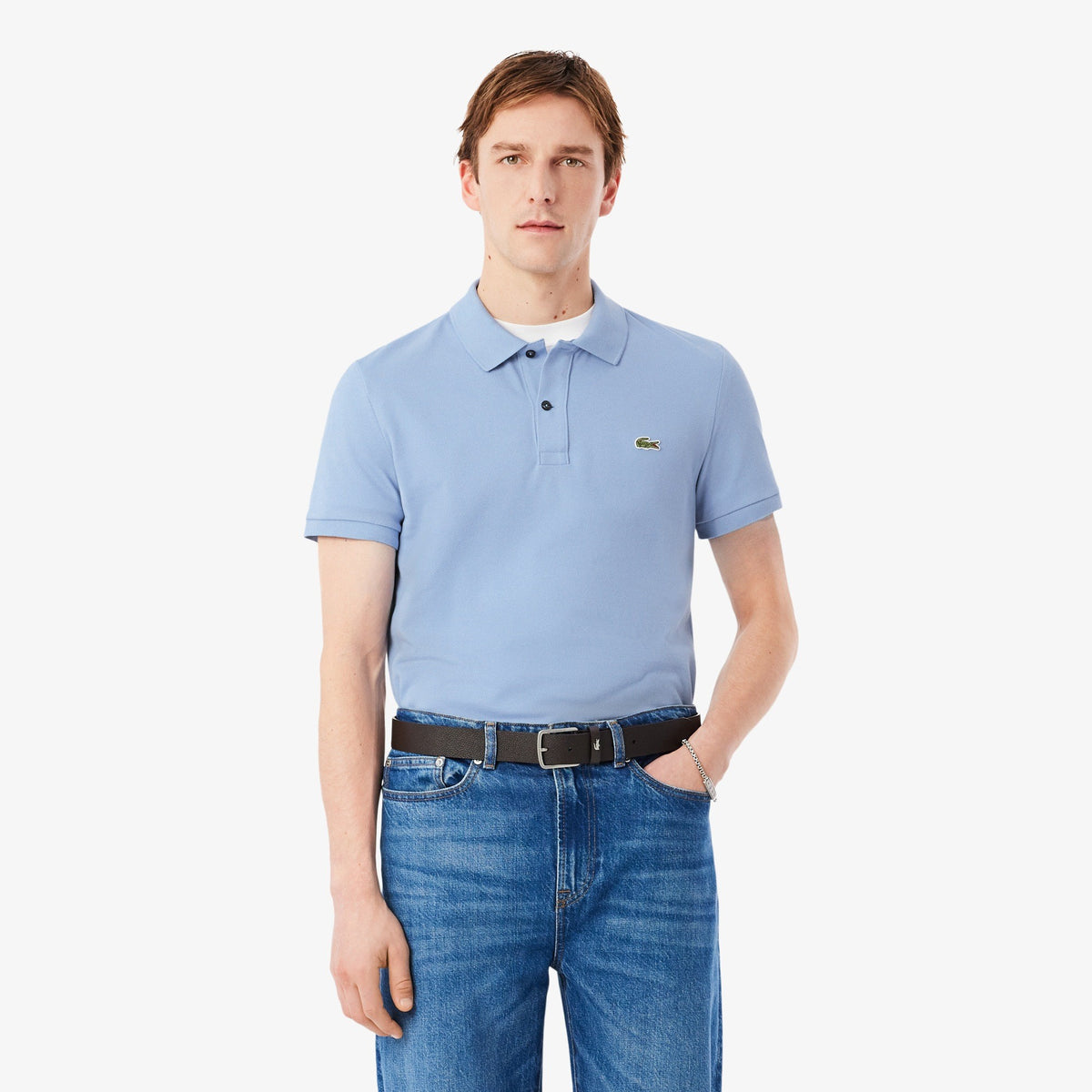 Polo slim fit in piqué L.12.12 PH4012 AEY LACOSTE 