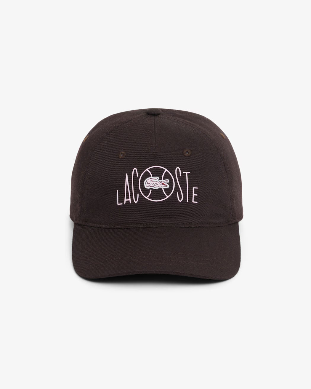 Cappellino in twill di cotone con stampa RK1928 3LA LACOSTE 