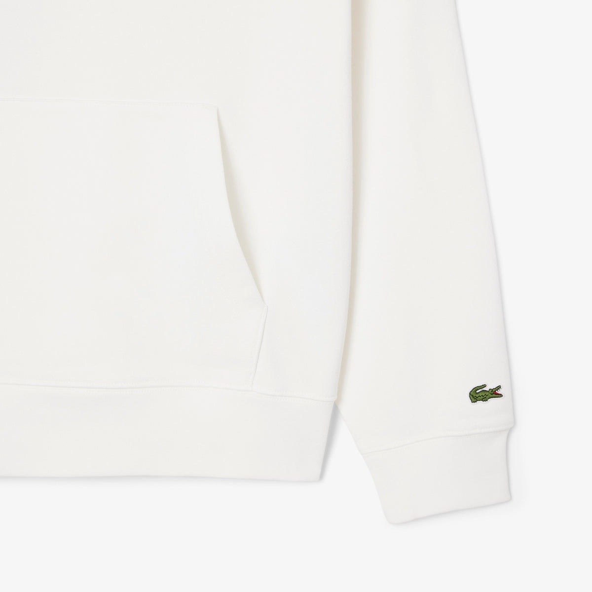Felpa con cappuccio con marchio in rilievo SH0785 70V LACOSTE 