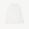 Hoodie with embossed branding