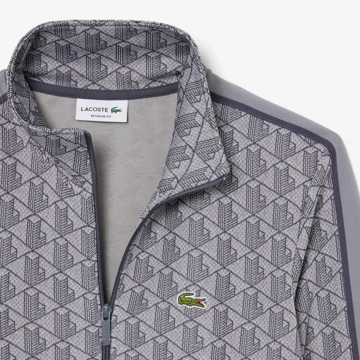 Giacca della tuta in jacquard con zip Paris SH1368 41I LACOSTE 