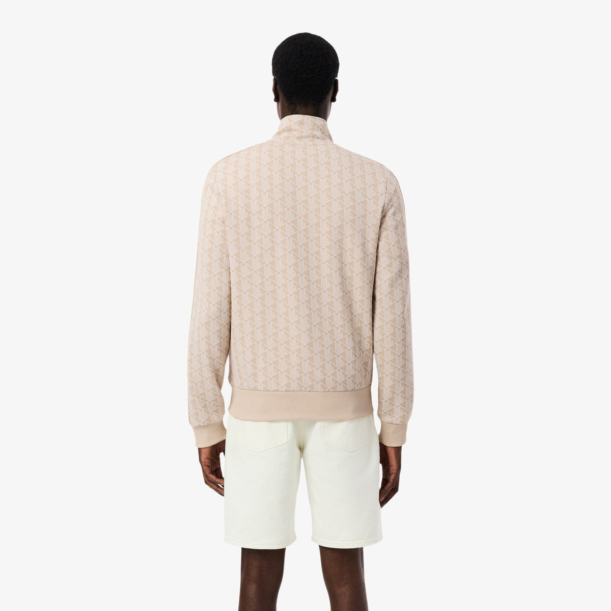 Giacca della tuta in jacquard con zip Paris SH1368 8GI LACOSTE 