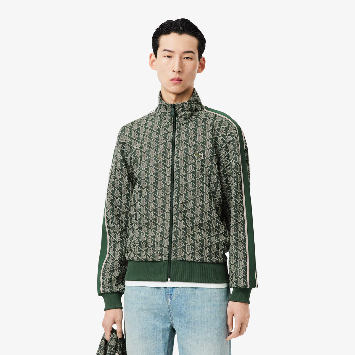 Giacca della tuta in jacquard con zip Paris SH1368 D1R LACOSTE 