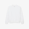 Embroidered fleece sweatshirt