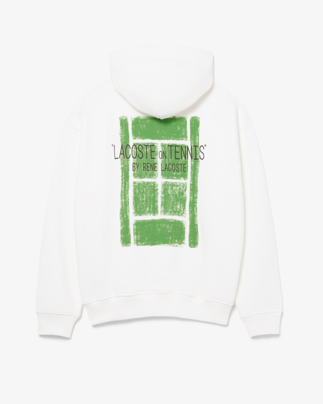 Felpa con cappuccio con stampa multipla SH2196 70V LACOSTE 