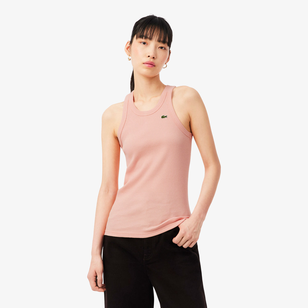 Canotta in cotone slim fit TF5388 UI2 LACOSTE 