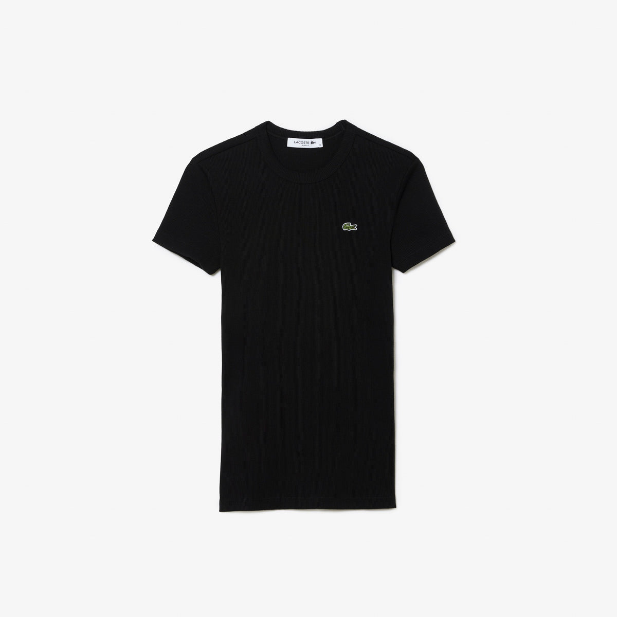 T-shirt in cotone a costine slim fit TF5538 031 LACOSTE 