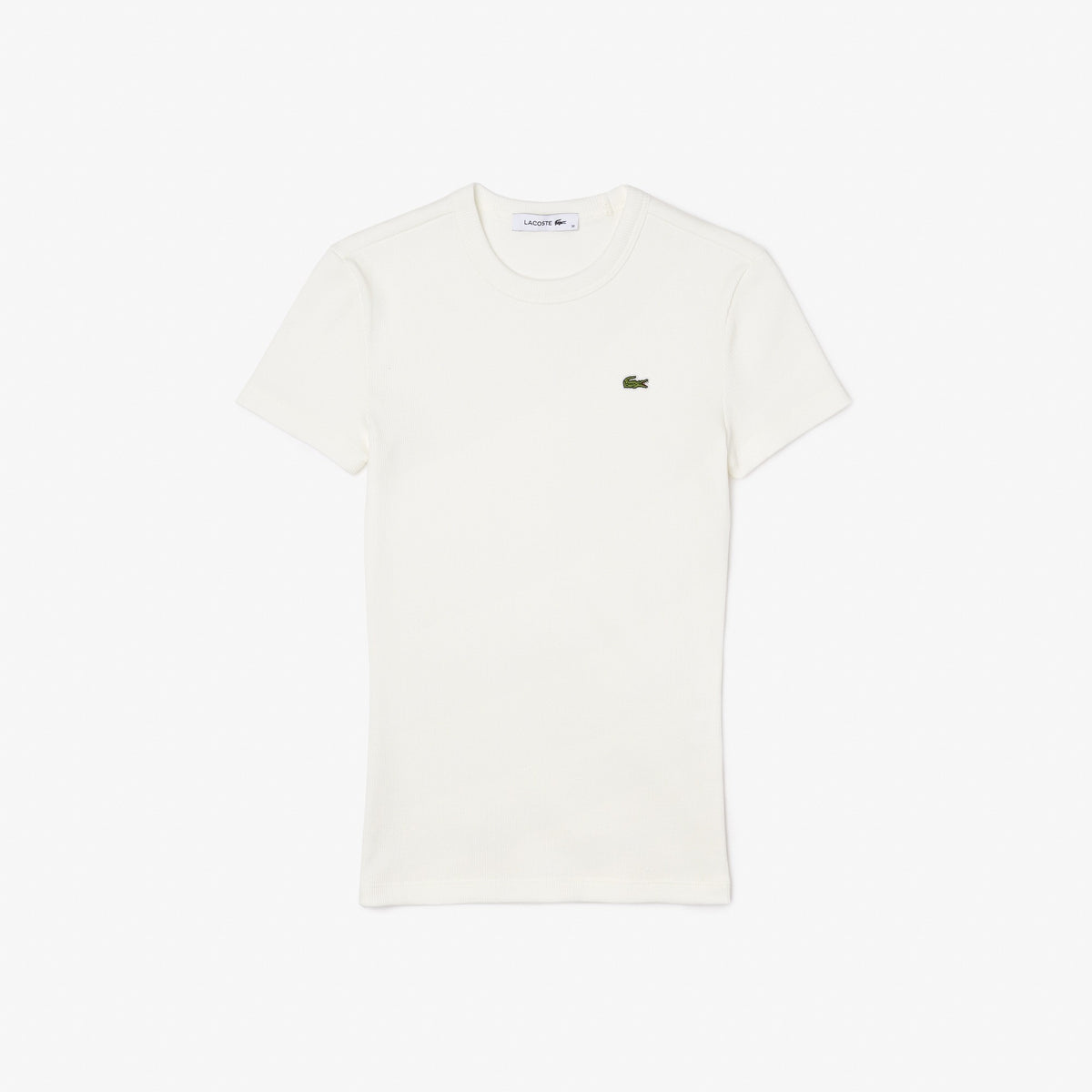 T-shirt in cotone a costine slim fit TF5538 70V LACOSTE 