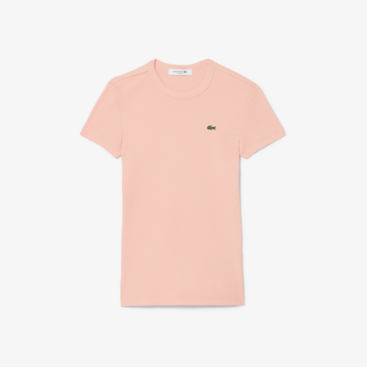 T-shirt in cotone a costine slim fit TF5538 UI2 LACOSTE 