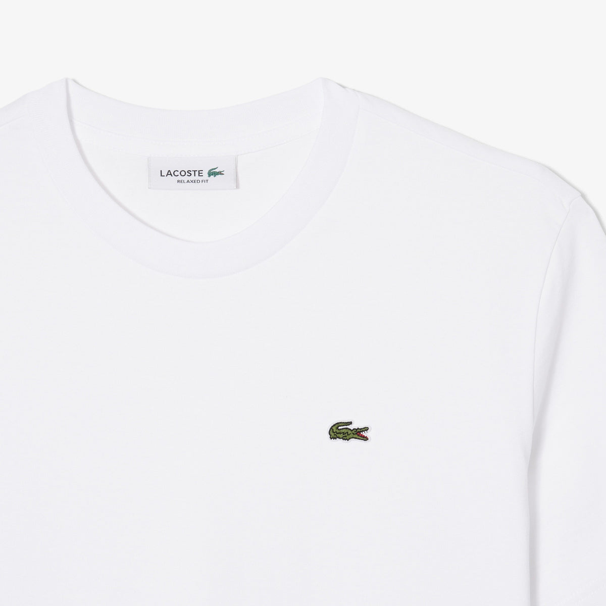 T-shirt in morbido cotone relaxed fit TF7215 001 LACOSTE 