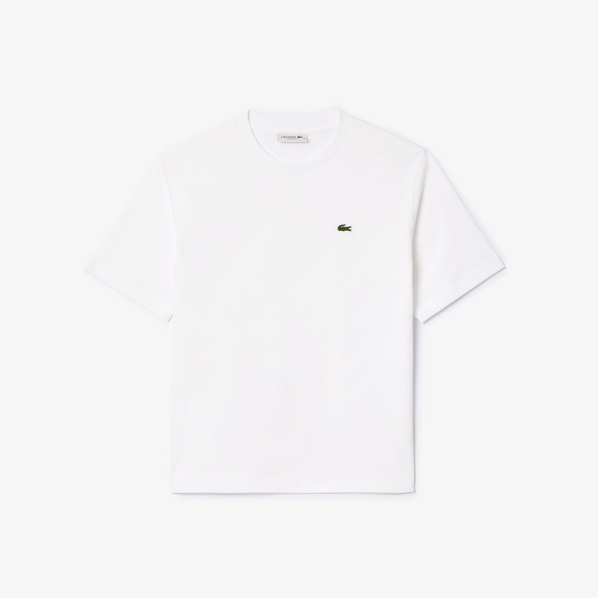 T-shirt in morbido cotone relaxed fit TF7215 001 LACOSTE 
