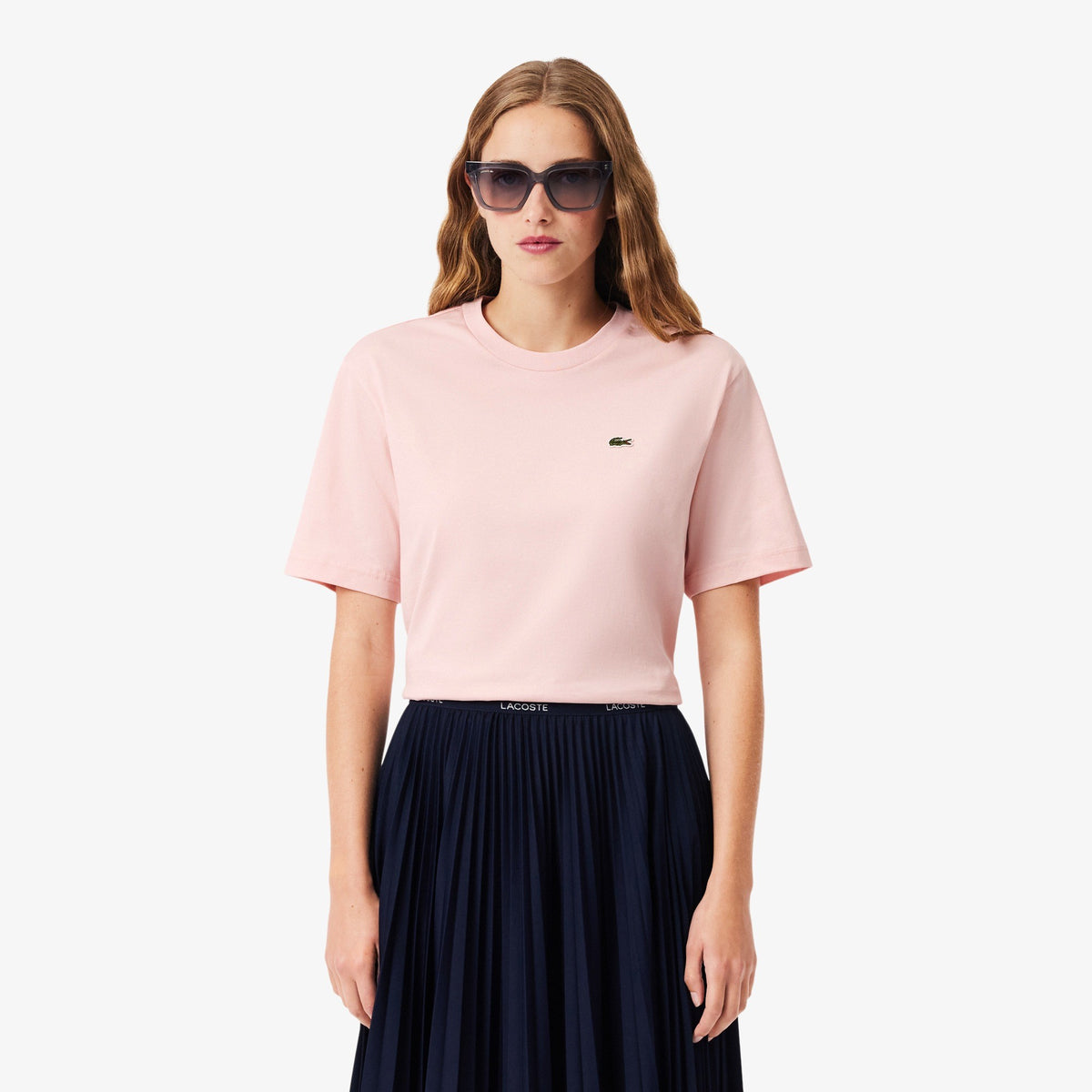 T-shirt in morbido cotone relaxed fit TF7215 ADY LACOSTE 