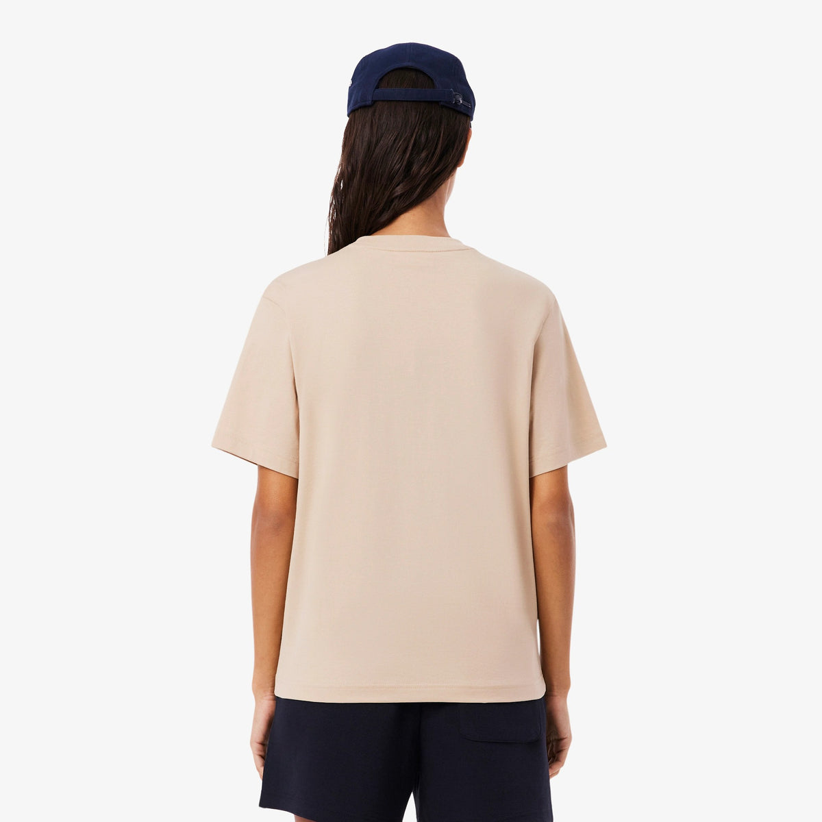T-shirt in morbido cotone relaxed fit TF7215 X6F LACOSTE 