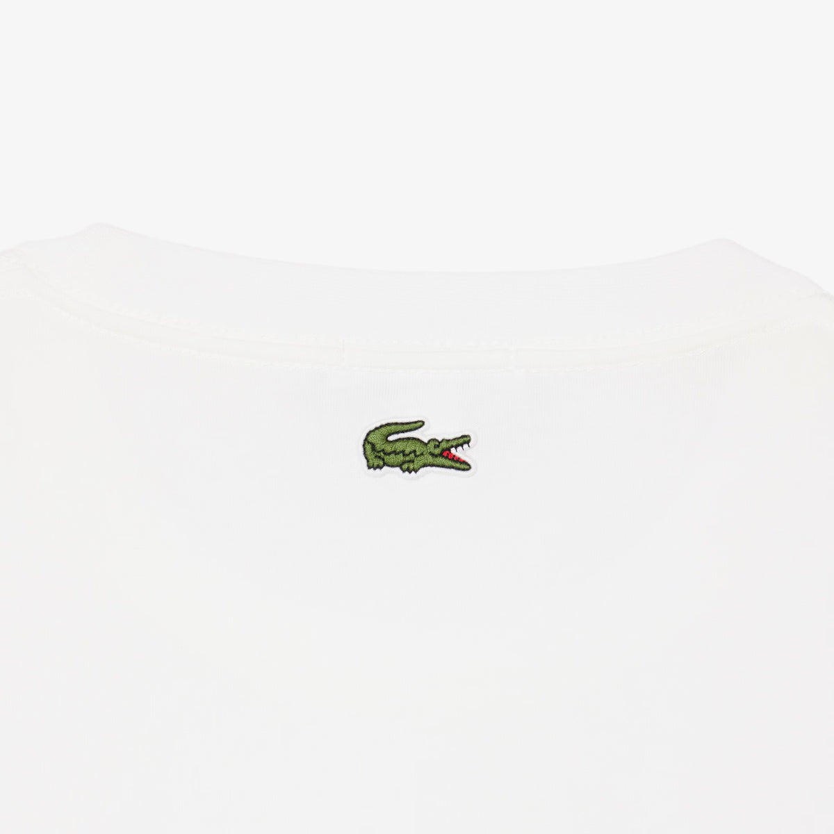 T-shirt in jersey con marchio goffrato TH0753 70V LACOSTE 
