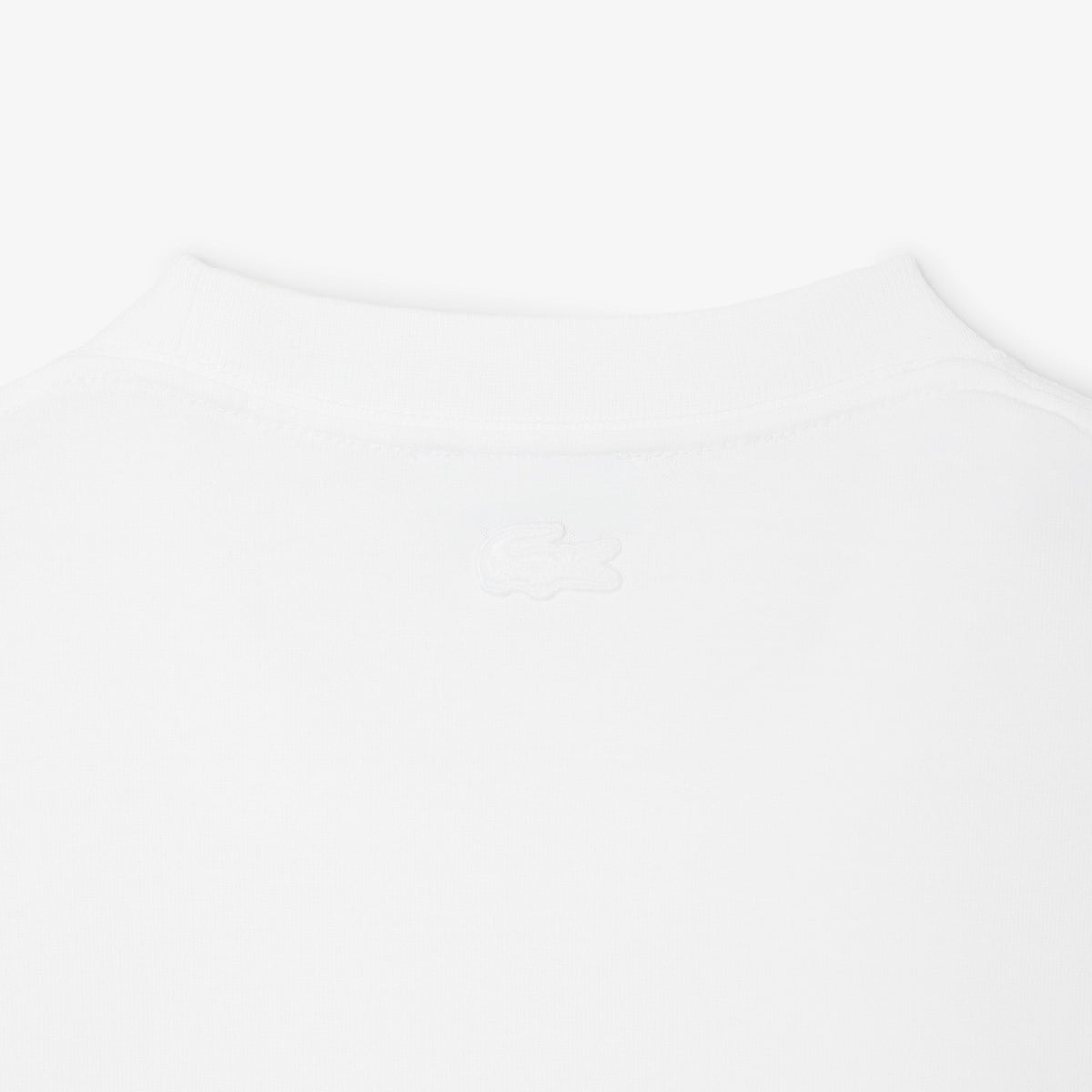 T-shirt in jersey pesante ricamato TH1716 001 LACOSTE 