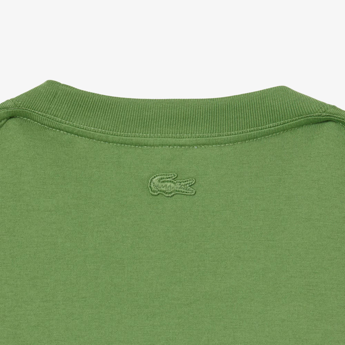 T-shirt in jersey pesante ricamato TH1716 02M LACOSTE 