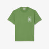 T-shirt in jersey pesante ricamato