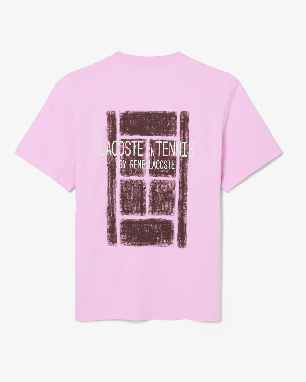 T-shirt in cotone con stampa TH2197 Z4H LACOSTE 