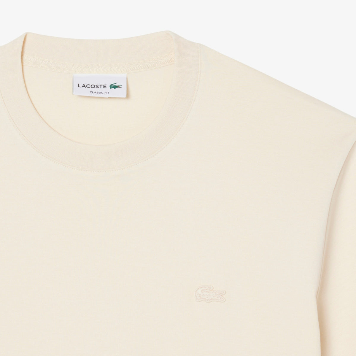 T-shirt con ricamo caratteristico TH5931 056 LACOSTE 