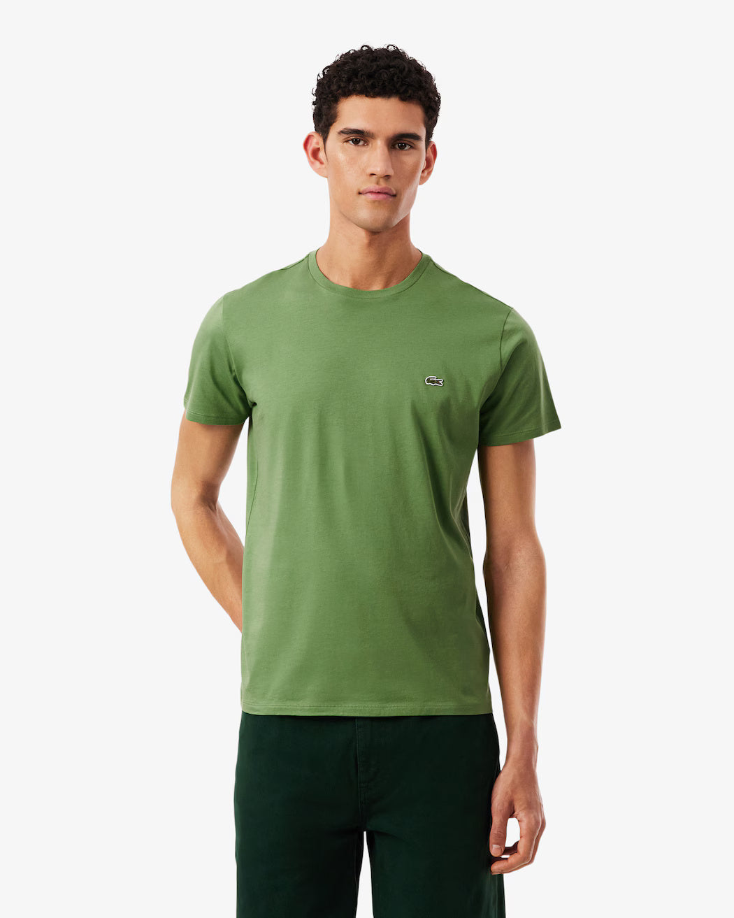 T-shirt in cotone Pima TH6709 02M LACOSTE 