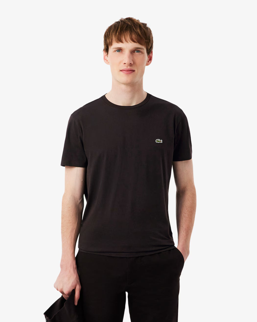 T-shirt in cotone Pima TH6709 3LA LACOSTE 